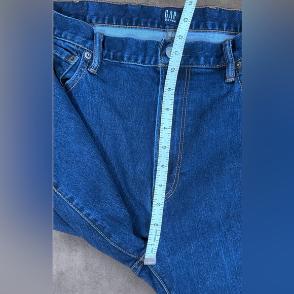 GAP Men’s Standard Fit Denim in Resin Rinse. Size 36x30. - Picture 6 of 8